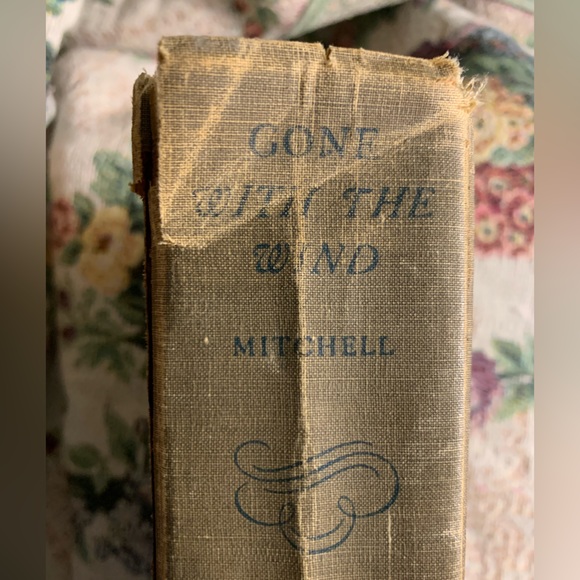 Vintage 1936 GONE WITH THE WIND Hardcover BOOK by Margaret Mitchell Macmillan Co - Picture 6 of 16
